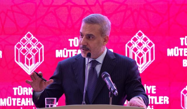 Bakan Fidan, Türkiye Müteahhitler Birliği'nin iftar programına katıldı