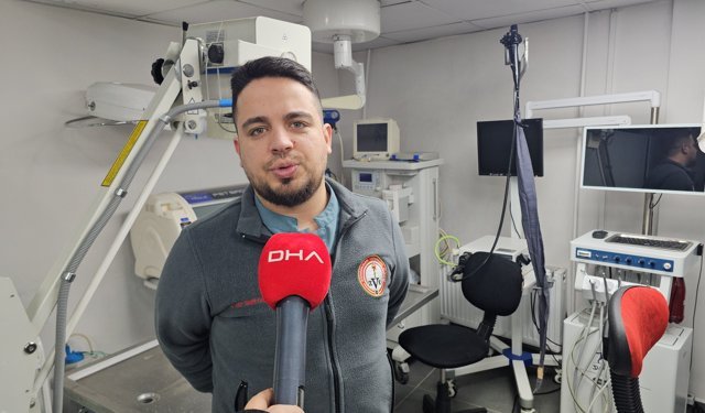 Beyin kemiğine kadar kanser yayılan köpek tedavi edildi