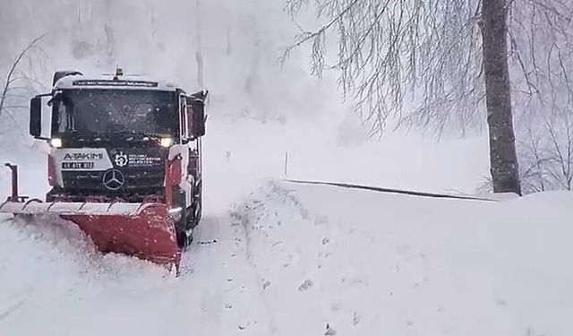 Kocaeli'nin yüksek kesimleri beyaza büründü