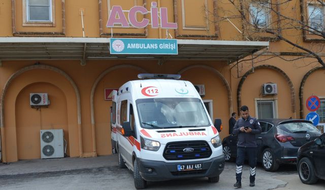 Mardin'de hafif ticari aracın çarptığı yaya ağır yaralandı