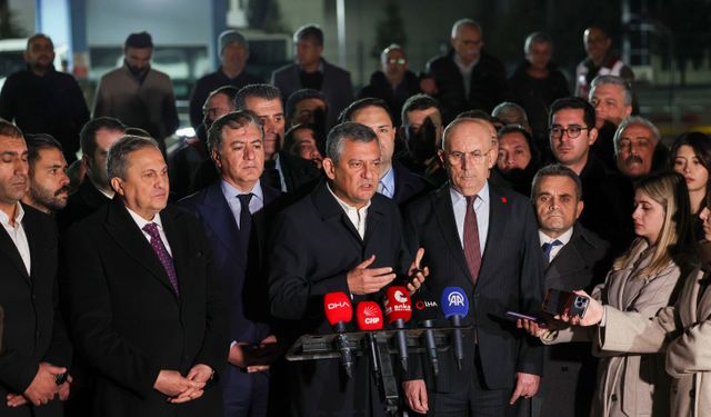 Özgür Özel: Taştan su çıkarsa buradan da suç çıkar