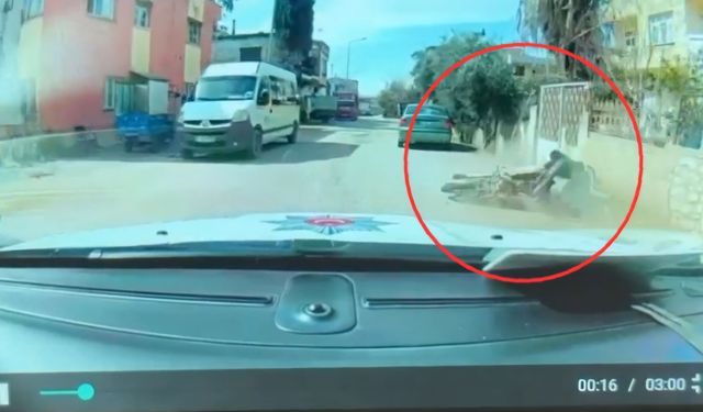 Polisten kaçan iki motosiklet sürücüsüne 664 bin 500 lira ceza