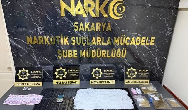 Sakarya'da uyuşturucu operasyonu: 4 tutuklama