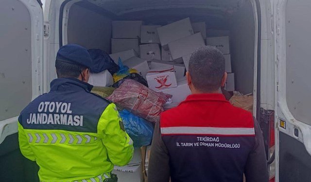 Tekirdağ'da baklavada kullanılacak 2 ton aflatoksinli fıstık ele geçirildi