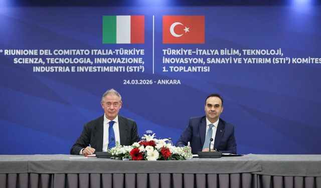 Türkiye-İtalya Bilim, Teknoloji, İnovasyon, Sanayi ve Yatırım Komitesi'nin ilk toplantısı Ankara'da yapıldı