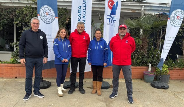 TYF Yelken Ligi 2'nci Ayak Optimist Türkiye Şampiyonası'nda start verildi