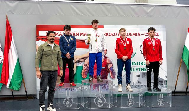 U20 Grekoromen Güreş Milli Takımı, Budapeşte'de şampiyon oldu