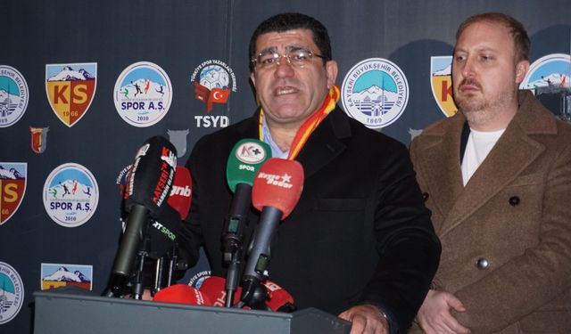 Zecorner Kayserispor Başkanı Açıkalın: Kayserisporlunun hakkı çalına çalına doymadınız
