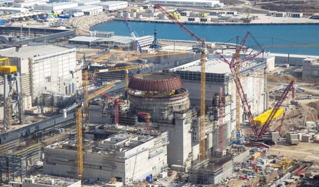 Akkuyu NGS'nin 2. Güç Ünitesi'nde iç koruma kabuğunun 6'ncı katmanı kuruldu
