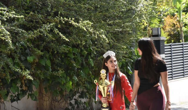 Diyabetli Sahra'dan Avrupa'da çifte şampiyonluk