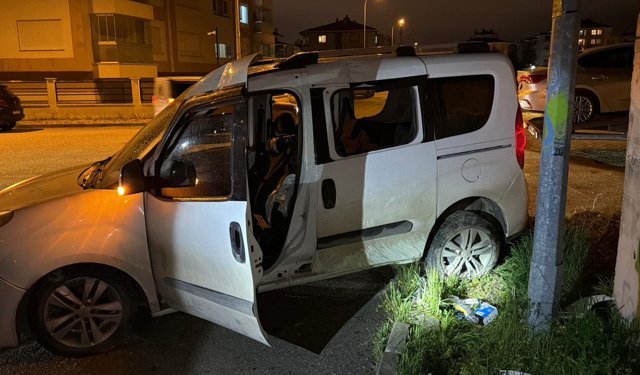 Ehliyetsiz sürücü ile alkollü sürücü kaza yaptı; 117 bin lira ceza