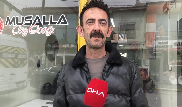 Kaçan inek, berber dükkanı ile çay ocağına girmeye çalıştı