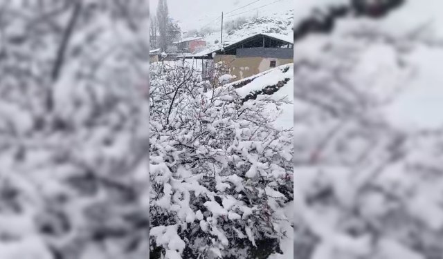 Malatya'da kar yağışı etkili oldu