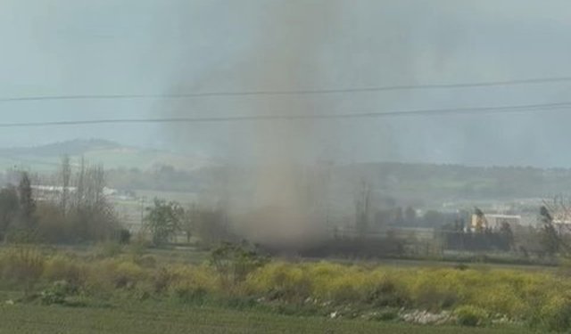 Osmaniye'de sağanak ve dolu yağışı; cadde ve sokaklar beyaza büründü (2)