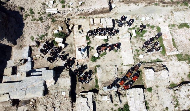 Perinthos Anti Kenti'nde 2 bin yıl sonra müzik yankılandı / Ek fotoğraflar