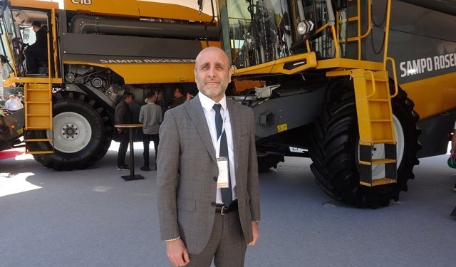Sampo Rosenlew biçerdöverleri Türk çiftçisiyle buluştu