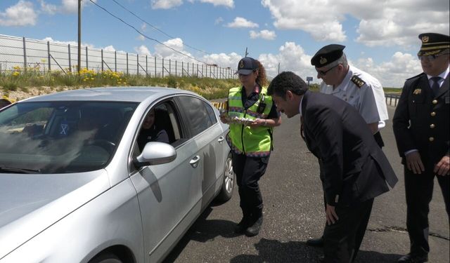 26 ilin geçiş güzergahı Kırşehir´de bayram arifesinde trafik denetimi