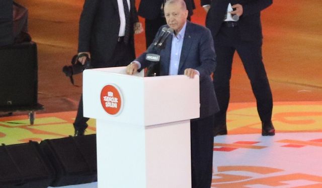 Cumhurbaşkanı Erdoğan: Artık annelerin yüreğine ateş düşmesin diyoruz (2)