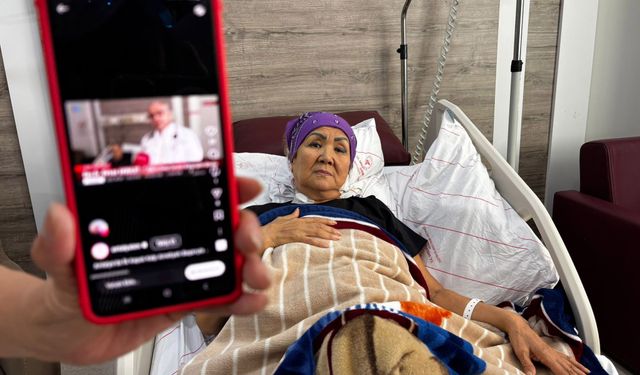 DHA'nın haberini gördü, Kazakistan'dan geldiği Antalya'da sağlığına kavuştu