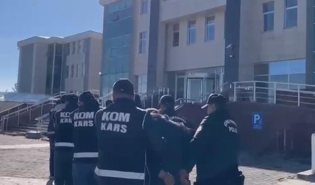 Kars'ta dron destekli operasyon; 1'i polis 7 şüpheli tutuklandı