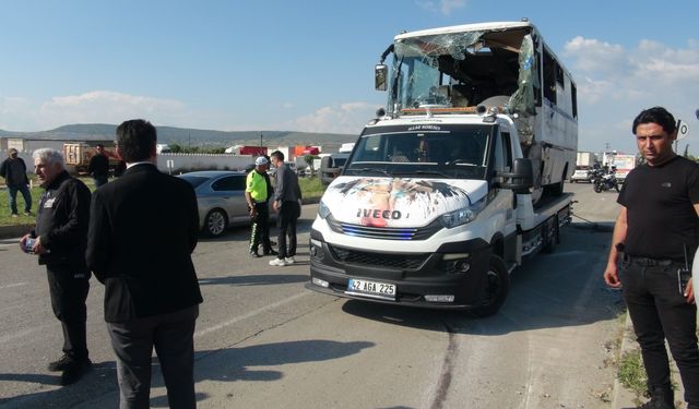Kilis'te zincirleme kaza; 8 yaralı
