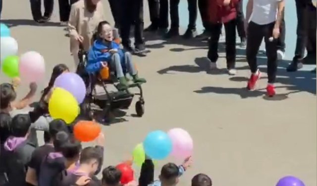 LGS'de kazandığı meslek lisesinden nakli yapılan DMD hastası Yavuz, eski okuluna dönmek istiyor