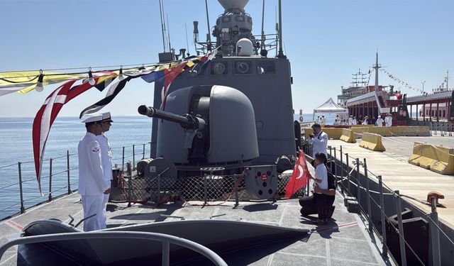 TCG Gurbet hücumbotu, Tekirdağ'da ziyarete açıldı