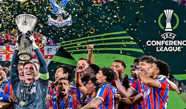 Crystal Palace UEFA Konferans Ligi Kupasını Kazandı