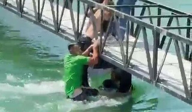 Adana'da sulama kanalında boğulma tehlikesi geçiren 2 kişi kurtarıldı