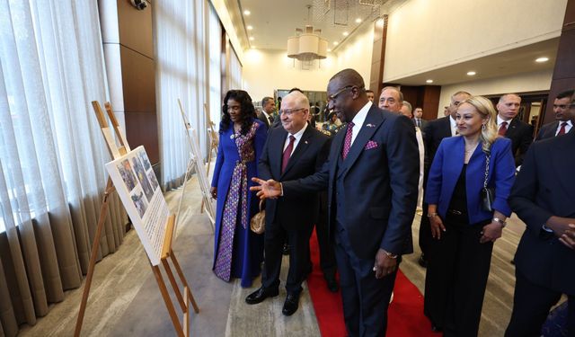 Bakan Güler, Kamerun Milli Günü resepsiyonuna katıldı (2)