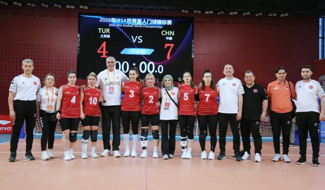 Kadın ve Erkek Goalball Milli Takımları Dünya Şampiyonası'nda çeyrek finalde