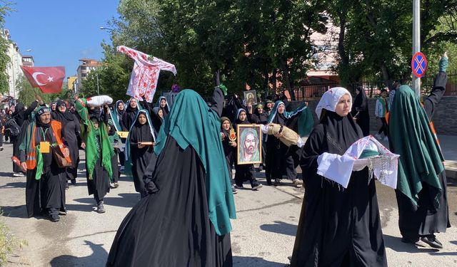 Kars'ta matem yürüyüşü