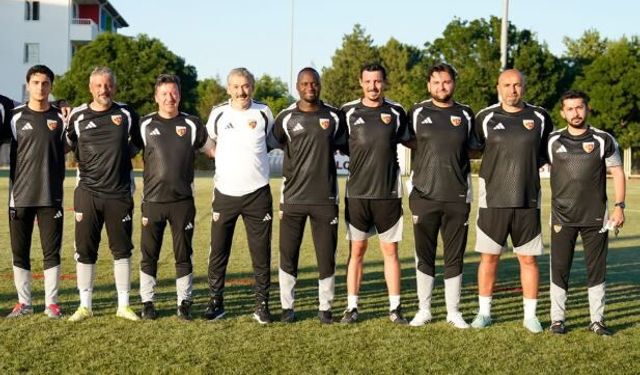 Kayserispor Teknik Direktörü Atila Gerin'in ekibi belli oldu