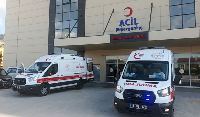 Minibüs şarampole yuvarlandı: 8 yaralı