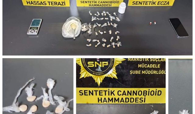 Sakarya'da uyuşturucu operasyonu: 1 tutuklama