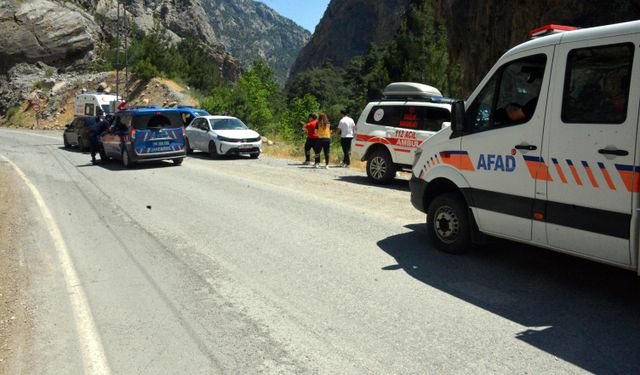 Su seviyesi yükselince nehirde kayboldu, arama çalışması başlatıldı