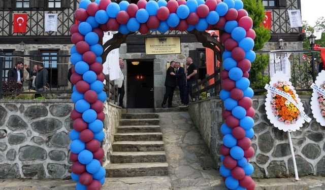Tarihi konak, 'Baştımar Aile Müzesi' olarak hizmete açıldı