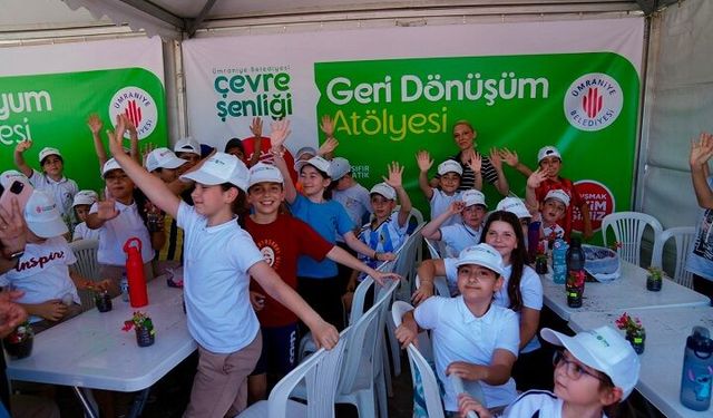 Ümraniye'de 'Çevre Şenliği' düzenlendi