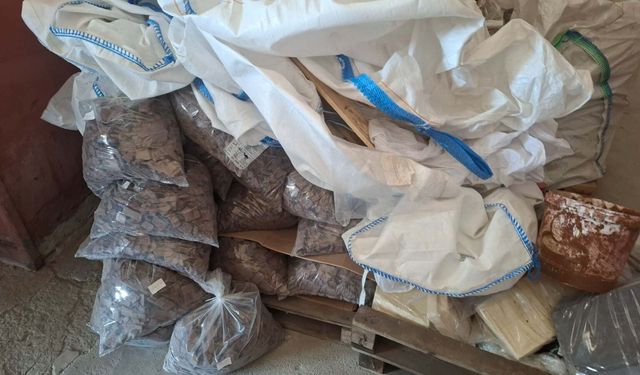 Uşak'ta 30 ton bozulmuş ürün imha edildi