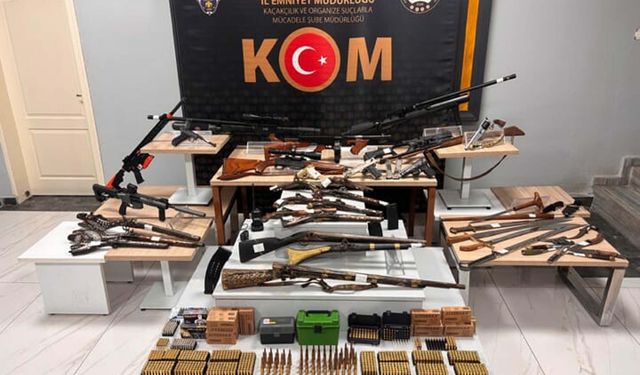 Uşak'ta silah ticaretine gözaltı
