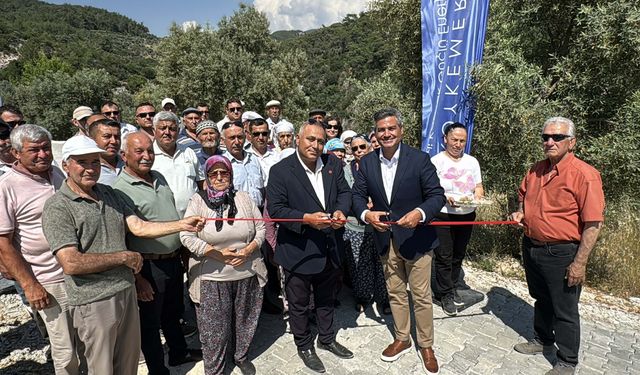 Yeniköy Kemerköy Enerji, Milas'ta 2 kilometrelik parka yolu tamamlandı