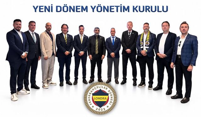 Londra Fenerbahçeliler Derneği’nde Bayrak Değişimi
