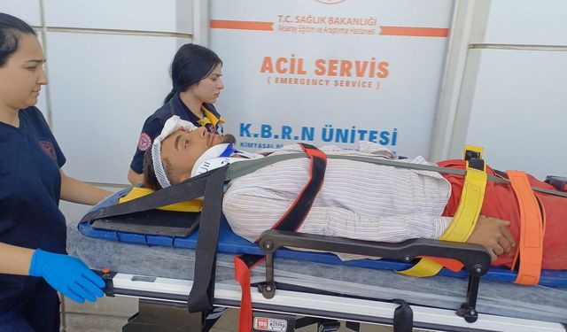 Aksaray'da 3 aracın karıştığı kazada, 5 kişi yaralandı