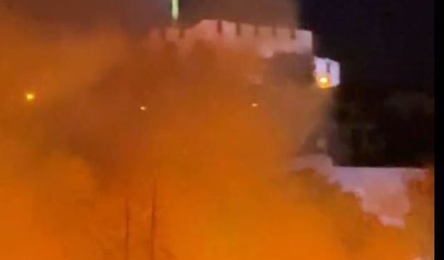 Ankara Kalesi etrafındaki ot yangını söndürüldü