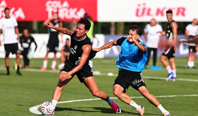 Beşiktaş, Midtjylland maçının hazırlıklarına devam etti