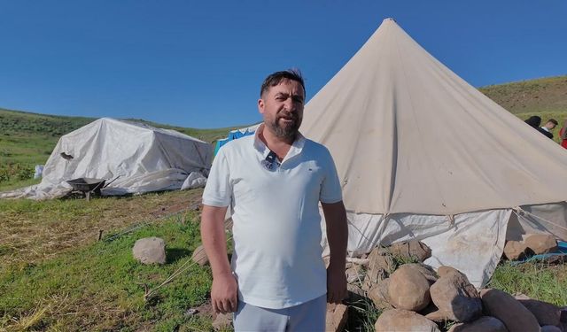 Bingöl Valisi Çelik, yayladaki göçerleri ziyaret etti