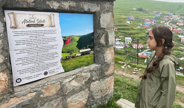 Bulut ve sis, Damal'daki Atatürk silüetini gizledi