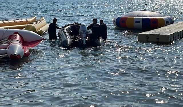 Denizde kaybolduğu sanılan kişi, polisin kimlik kontrolünde bulundu