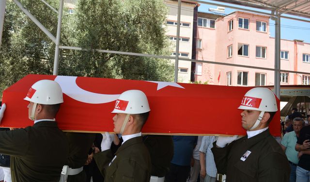 Harekatın yıl dönümünde hayatını kaybeden Kıbrıs gazisi, son yolculuğuna uğurlandı
