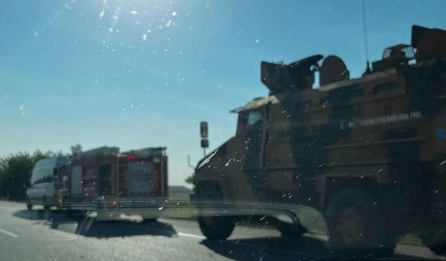 Konya'da zırhlı araç devrildi: 1 asker yaralı